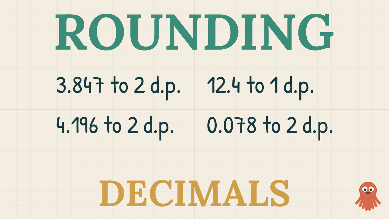 Rounding Decimals to Decimal Places — KS3 Maths thumbnail