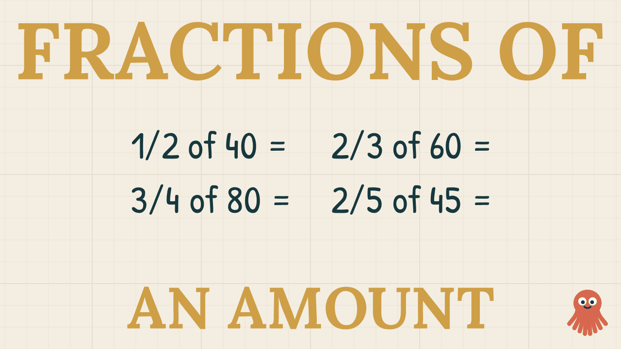 How to Find a Fraction of an Amount — KS3 Maths thumbnail